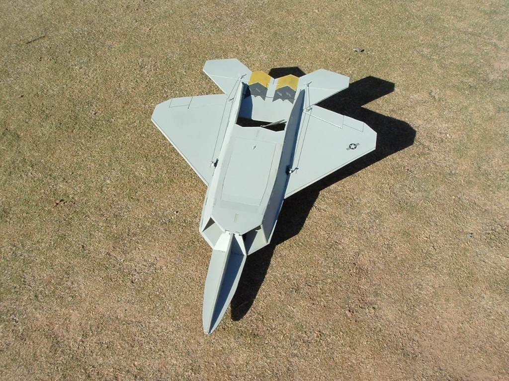 F 22 raptor rc plane pdf plans