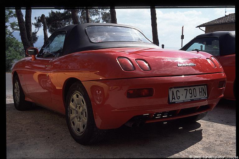 Fiat Barchetta, Pienza