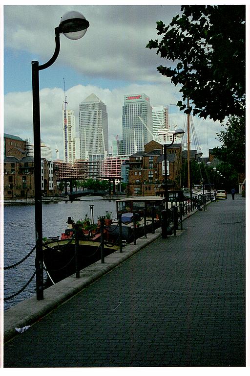 Quay and street, Docklands