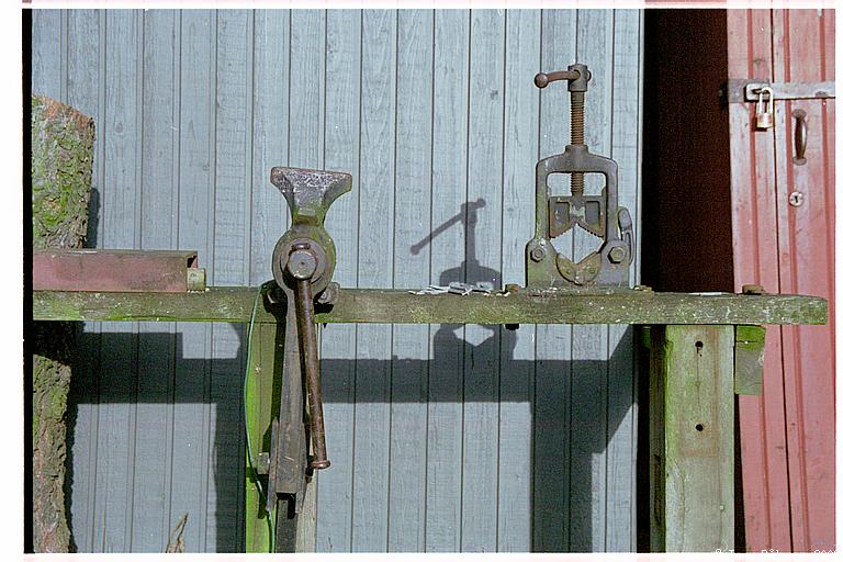 Somebody's outdoor workshop, Tornby. 