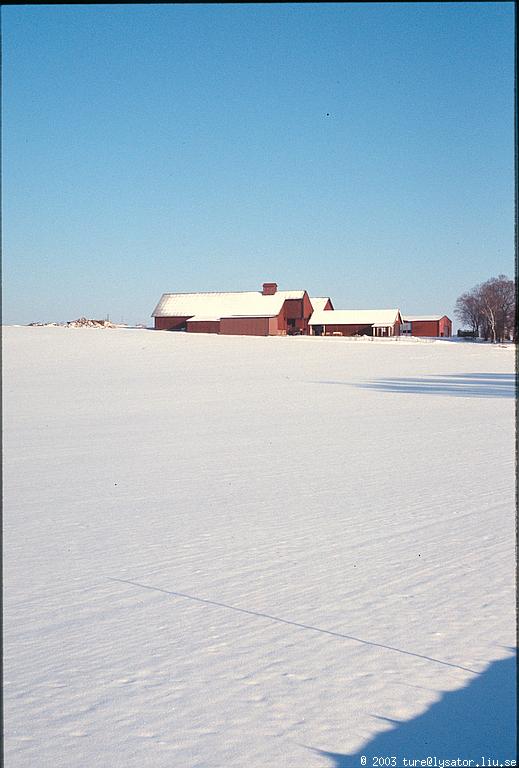 House in the snow