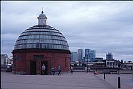 Greenwich foot tunnel entrance, south end