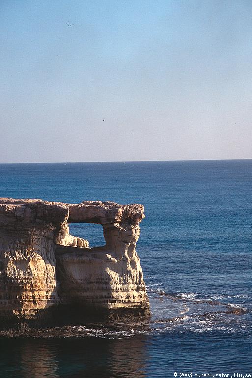 Sea caves, near Cavo Gkreko