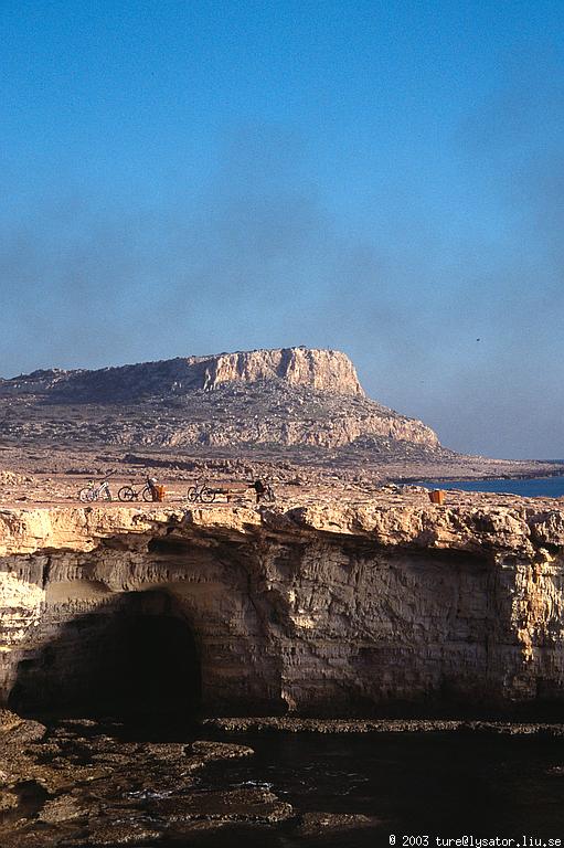 Sea caves, near Cavo Gkreko