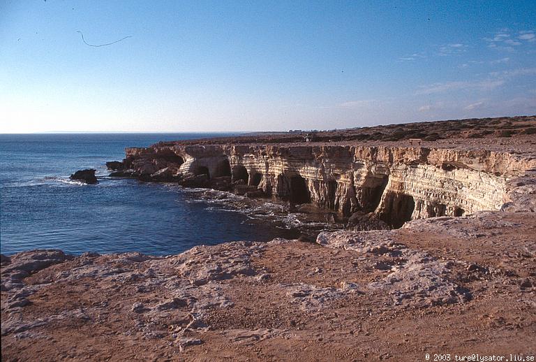 Sea caves, near Cavo Gkreko