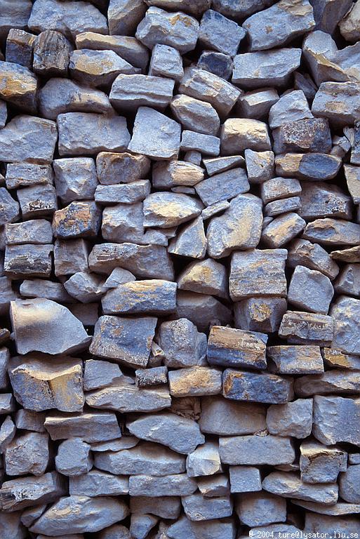 Wall of blue stones, Lefkara